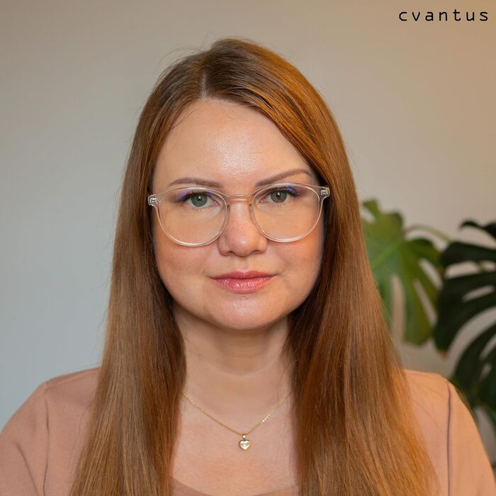 Окуляри для читання Cvantus Premium Якість окулярів за рецептом - виготовлено оптиками Блокатор синього світла та ультрафіолету, антивідблиск, антистатичний Прозорі круглі окуляри для читання для чоловіків і жінок Clear 2.0 Diopters