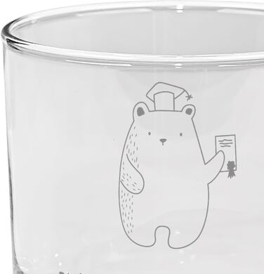 Ведмедик Mr & Mrs Panda Gin glass bear exam - подарунок, плюшевий ведмедик, атестат про середню освіту, келих для джину, іспити, келих для джину з гравіюванням, сертифікат, келих для джину з висловами, келих для джину.