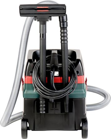 Універсальний пилосос Metabo ASR 25 L SC - 602024000 - Пилосос для вологого/сухого прибирання з напівавтоматичним очищенням фільтра - довжина кабелю 8 м