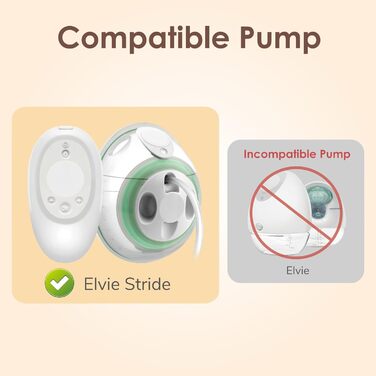 Сумісний з Elvie Stride Pump 4 шт. /уп