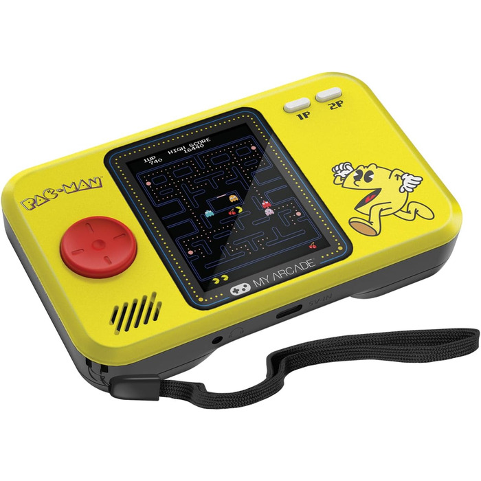 Ретро-ігрова гра Pocket Player PRO Pac-Man з екраном високої роздільної здатності 7 см