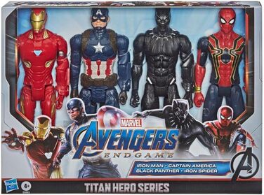 Залізна людина, Месники Marvel Ендшпіль Титан Герой серії Action Figure 4pack