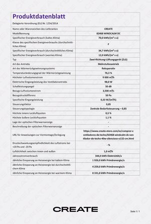 Стельовий вентилятор з підсвічуванням білий з пультом дистанційного керування / 40 Вт, тихий, Ø132 см, 6 швидкостей, таймер, двигун постійного струму, літо-зимова робота (без світла, лопаті з темного дерева)