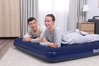 Надувне ліжко Bestway Blue Horizon Double XL/Lo 203 x 152 x 22 см одномісне