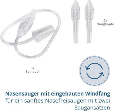 Дитячий назальний аспіратор Klugzeug - відсмоктувач носового секрету