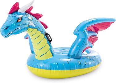 Для дітей від 3 років Dragon Ride-On, 200,7 x 190,5 см, для дітей від 3 років, різнокольоровий, L, 79in X 75in