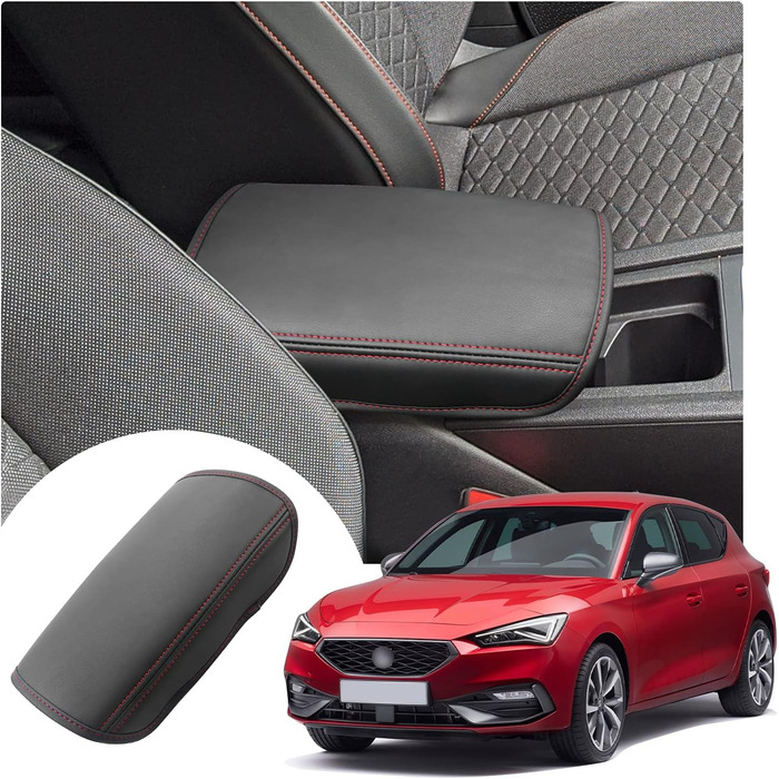 Чохол на підлокітник YEE PIN для SEAT Leon 4 MK4 KL1/KL8 2020-2023/ Cupr Formentor Чохол на центральну консоль Захист підлокітника Стійке до подряпин оздоблення центральної консолі