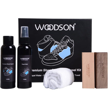 Комплект для чищення захисту взуття WOODSON Premium, чорний