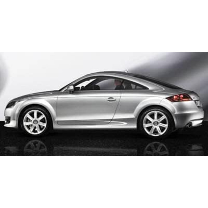 Килимки для Audi TT 8J з 2006 по 2014 рік, щільно прилягають, не ковзають, підп'ятники з армованої гуми і кнопками кріплення