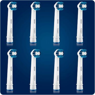 Щітки Braun Oral-B EB Precision Clean 7 1 Blue White 8 шт. (1 упаковка)