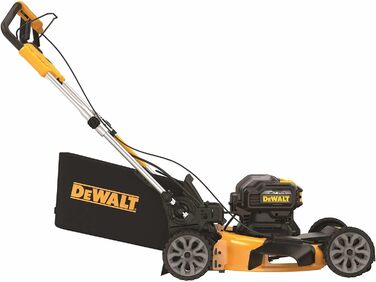 Акумуляторна газонокосарка Dewalt 18В DCMWSP564N (ширина зрізу 53 мм, 6 висот зрізу, з переднім приводом, безщітковий двигун, сенсорне регулювання швидкості, поставляється без акумулятора та зарядного пристрою)