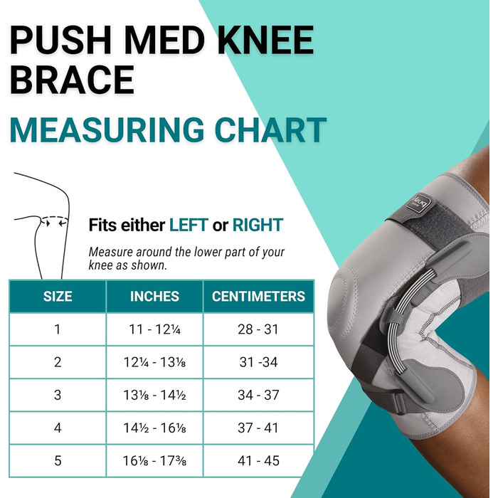 Бандаж на коліно Push Med, розмір 2
