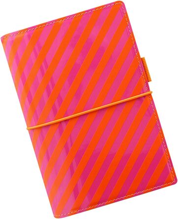 Планувальник Filofax 22575, особистий патент на доміно, помаранчеві/рожеві смуги