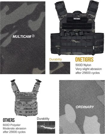 Бронежилет Doom Tactical Plate Carrier Plpc Airsoft Vest, MultiCam Black, M-XXL