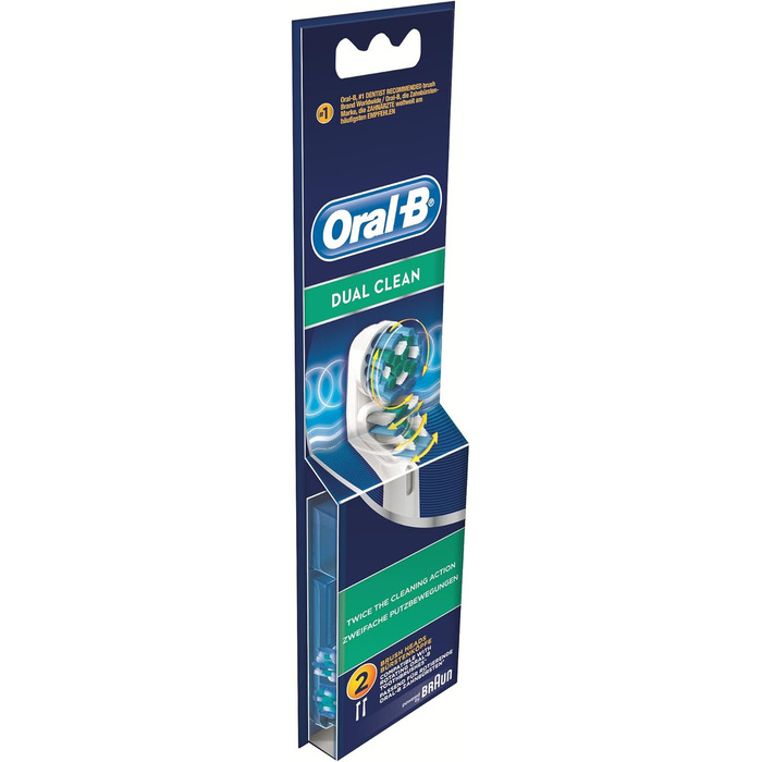 Щітки Braun Oral-B Dual Clean 2 шт.