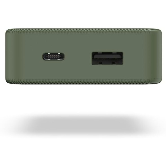 Зовнішній акумулятор з USB C USB A, сертифікований Power Pack, світлодіодний дисплей, акумулятор для аксесуарів мобільного телефону, планшета, Bluetooth-боксу тощо, маленький портативний зарядний пристрій) зелений, 10 10000mAh (