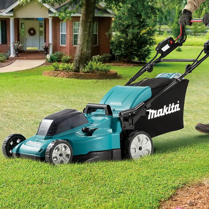 Акумуляторна газонокосарка Makita DLM481Z 2x18V (без акумулятора, без зарядного пристрою)