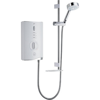 Душові кабіни Mira Showers 1.1746.007 Sport Max електричний, 9 кВт, 1.1746.008 10,8 Вт 10,8 кВт Білий / Хром