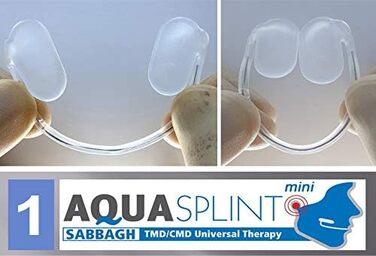 В1 (AquaSplint & Bruxi Splint) це ефективна та перевірена комбінація для лікування болю та скреготу зубами негайного лікування бруксизму та СНЩС, 2