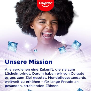 Зубна паста Colgate Max White Sparkle Diamonds 12x75 мл ідеальне відбілювання зубів для більш гладких і білих зубів відновлює природне відбілювання зубів і надовго освіжає подих