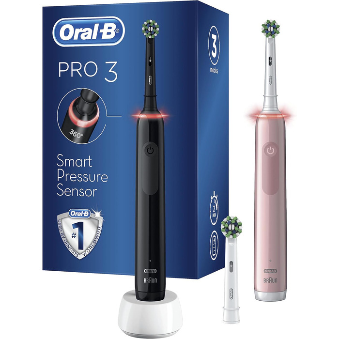 Електрична зубна щітка Oral-B PRO 3 3000 та електрична зубна щітка Pro 3 3900