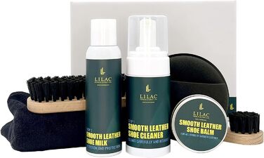 Комплект взуття для гладкої шкіри Lilac Premium Leather Care (Комплект взуття з гладкої шкіри)