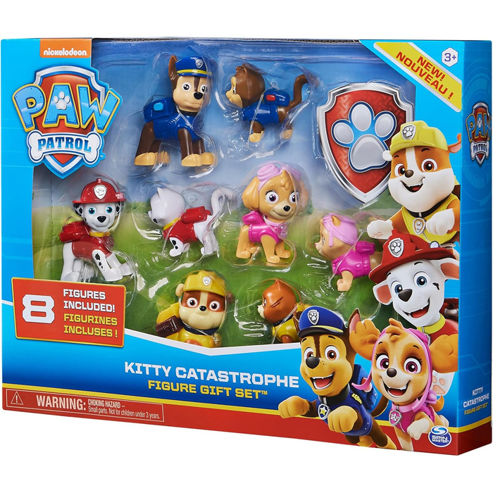 Подарунковий набір PAW PATROL Chaos Kitten з 8 сучасними фігурками