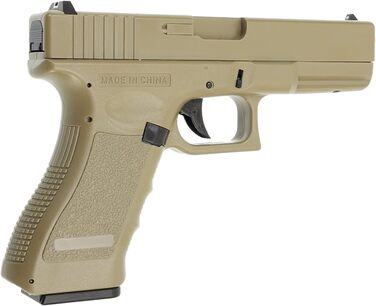 Дж кал. 6мм в комплекті з патчем OpTacs, 18 Softair Airsoft Pistol CM030 AEP TAN 0,5