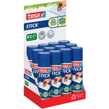 Клей-олівець ecoLogo Stick, 20 г, Counter Display, 12xtesa