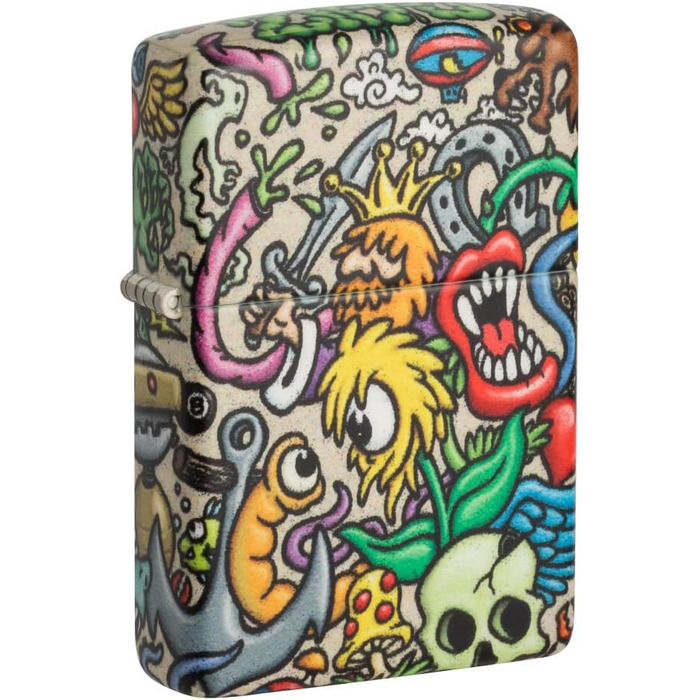 Кишенькова запальничка Zippo Crazy Collage 540 кольорів Crazy Collage у 540 кольорах