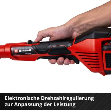 Акумуляторний тример для трави Einhell GE-CT 36/30 Li E - Solo Power X-Change (літій-іонний, 2x18 В, 9 000 об/хв, електр. Регулювання швидкості, котушка волосіні з автоматичним краном, Flowerguard, без акумулятора та зарядного пристрою) без акумулятора та