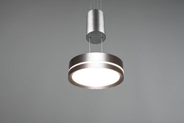 Світлодіодний торшер Trio Lights Franklin 426510208, Метал в т.ч. 35 Вт LED, зміна кольору, диммер (нікель-матовий, підвісний 1-полум'я)