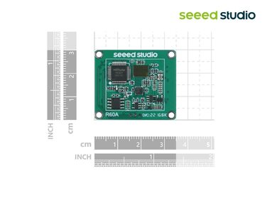 Радарний датчик Seeed Studio MR60FDA1 60 ГГц mmWave - професійний модуль виявлення падінь FMCW Датчик синхронізації Захист конфіденційності Висока стабільність Підтримує вторинну розробку, радіус дії від 0,4 м до 2 м.