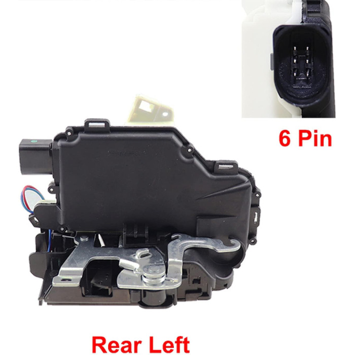 Привід для замка задніх дверей для Passat B5 для гольфу, для Jetta Mk4 для жука, привод дверного замка 3B1837015A Привід дверного замка передній задній лівий правий бік (задній лівий)