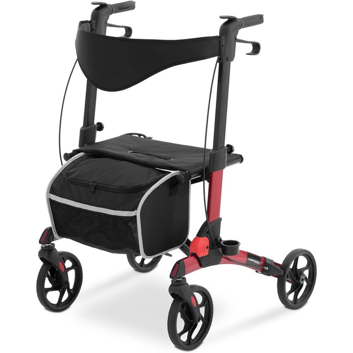 Червоний 136 кг 880-980 мм Walker Rollator Light, 07 F Rollator Light