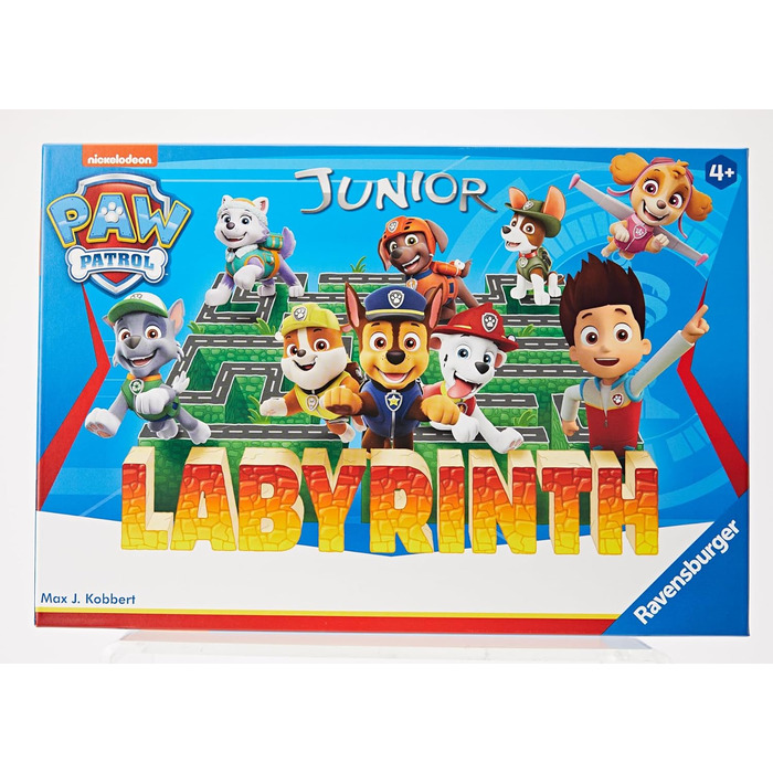 Лабіринт (Paw Patrol Junior Labyrinth) 20799 - відома настільна гра від Ravensburger в молодшій версії, дитяча гра для дітей віком від 4 років Одиночна