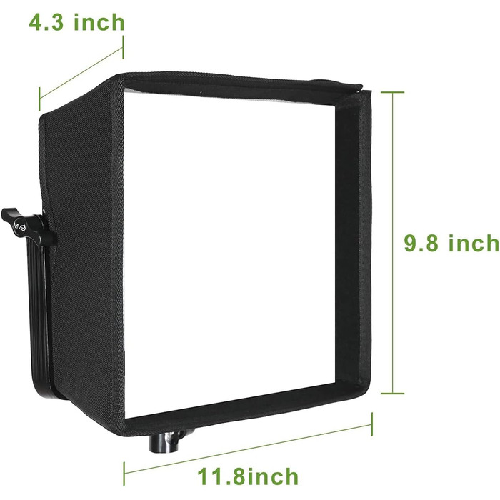 Розсіювач GVM Softbox для LED відео світла, RGB 680RS, 880RS, 1000D Series Softbox підходить для світлодіодного студійного світла, фотосвітла, світлодіодного відео освітлення, 880RS Світлодіодне відео світло Softbox Аксесуари Softbox-700