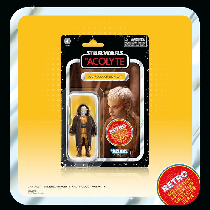 Ретро-колекція Star Wars The Acolyte Multipack, фігурки 6 шт. , масштаб 9,5 см