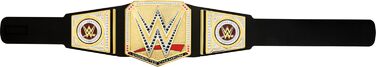 Пояс Mattel WWE Championship, рольова гра та костюм Беззаперечного чемпіонату WWE Universal Championship, приблизно 100 см завдовжки зі штучної шкіри з унікальною індивідуальною настройкою, HYJ35