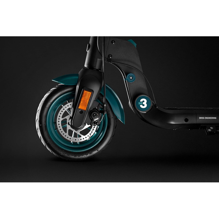 Оригінал, оригінал, німецька дорожня ліцензія / ABE, 3 Gen 2 E-Scooter 7.8 Ah