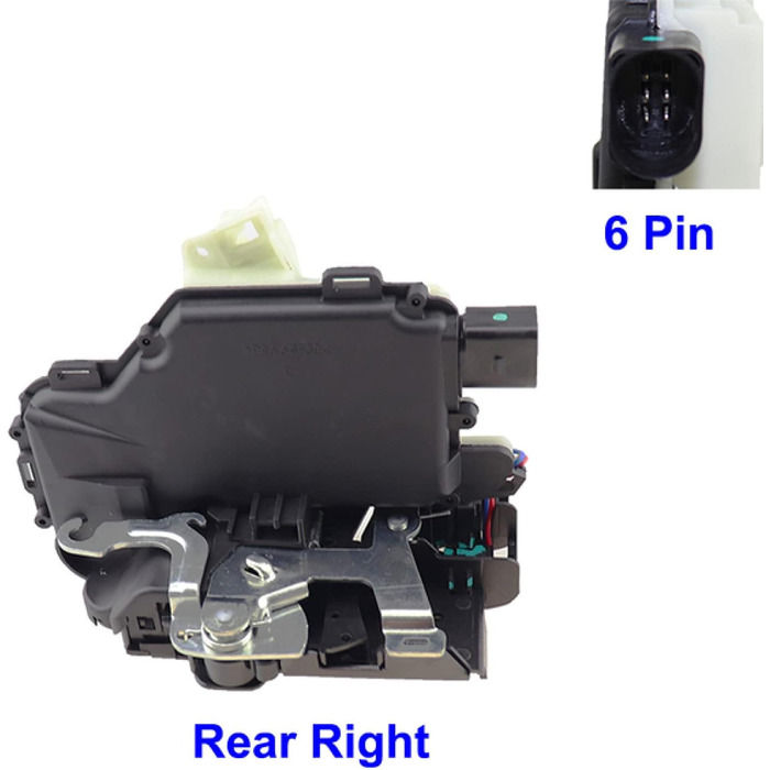 Привід для замка задніх дверей для Passat B5 для гольфу, для Jetta Mk4 для жука, привід дверного замка 3B1837015A Привід дверного замка передній задній лівий правий бік (задній правий)