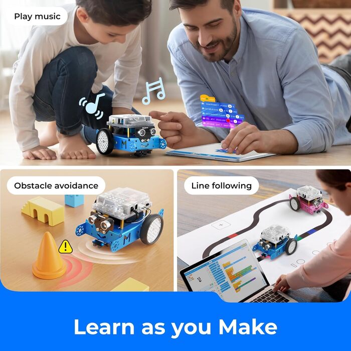 Робот Programmable with Scratch/Arduino, подарунки для дітей, навчання програмуванню за допомогою APP Control