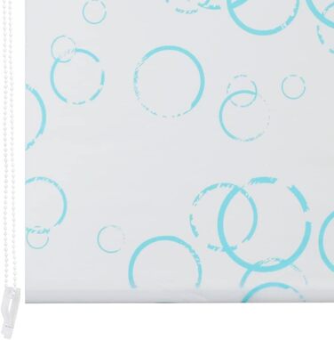 Рулонні штори для душу INLIFE 140 x 240 см Bubble Pattern