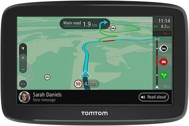 Навігаційний пристрій Tomtom GO Classic (уникнення пробок завдяки Tomtom Traffic, оновлення Європа, оновлення через Wi-Fi) (5 дюймів, комплект з кріпленням на панель приладів)