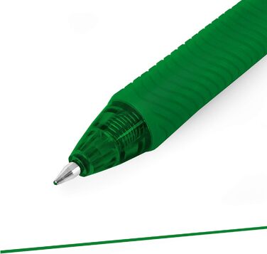 Ручка для роликів Pentel Energel X BL107, висувна, 0,7 мм, зелена, в упаковці 12 шт.