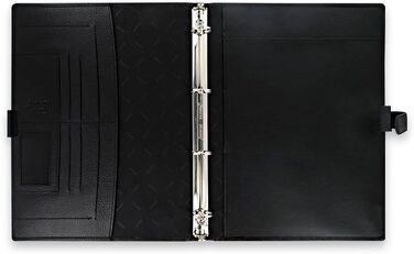 Персональний організатор Filofax Finsbury (A4), чорний Сингл