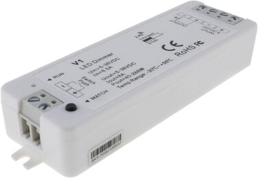 Зонний приймач Elegance LED 5.36V 192W WLAN RF 2.4 ГГц для одноколірної світлодіодної стрічки 2-контактний, 4-