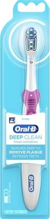 Електрична зубна щітка Oral-B Complete Deep Clean, живлення від батарейок, ука, колір може бути різним