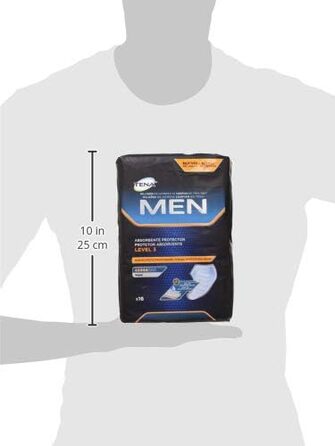 Вкладиші TENA For Men Level 1 - 4 упаковки / 4 x 24 96 шт. (16 шт. (1 упаковка))