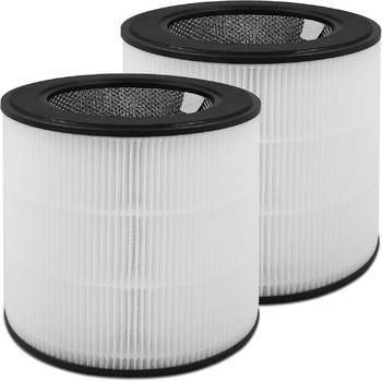 Запасна частина, сумісна з Philips Air Purifier Series 800 AC0850/11 AC0830/10 AC0820/10 AC0820/30 AC0819/10 FY0194/30, фільтр і фільтр з активованого вугілля, 2 шт., 0293/30